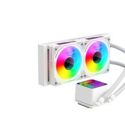 Tản nước Coolmoon 240 Glacier Trắng