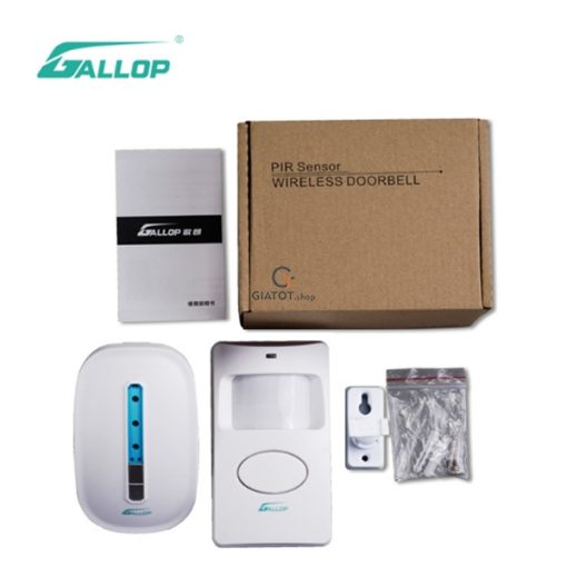 Chuông cửa cảm ứng hồng ngoại báo khách GALLOP DOORBELL F623 - Ảnh 2