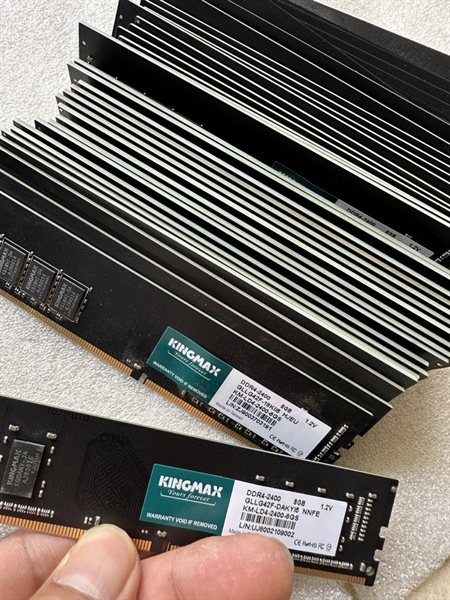 Ram PC Kingmax 8GB DDR4 2400 Chính hãng 30NBH