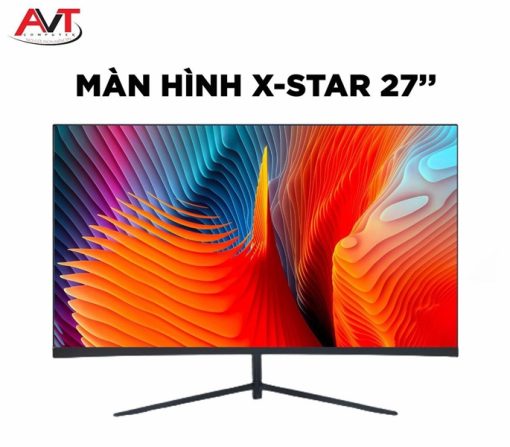 MÀN HÌNH X-STAR S2711 27 inch CONG ĐEN FULL VIỀN chính hãng bảo hành 2 năm đổi mới trong năm đầu - Ảnh 4