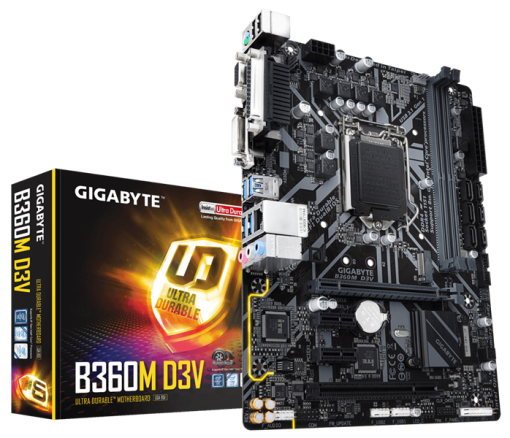 MAINBOARD GIGABYTE B360 D3V renew bh 24th