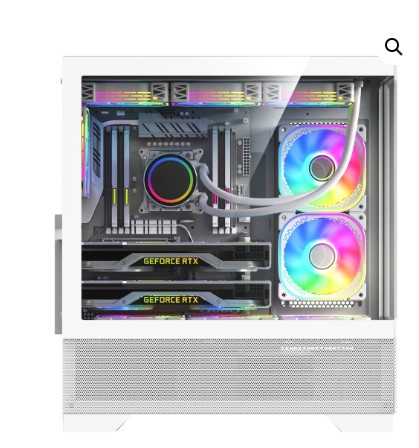 Bể cá Case Magic Mix Full Tower White - Ảnh 2