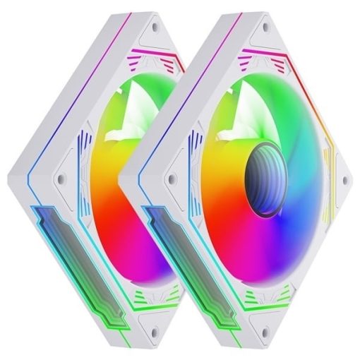 Fan magic SnowMan F120 Modex 6Pin White RGB gắn hub(01) - Ảnh 2