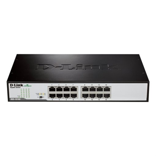 Switch 16-Port Gigabit D-Link DGS-1016C ( sắt) - Ảnh 2