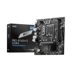 Mainboard MSI PRO B760M-E DDR4 | Intel B760, Socket 1700, mATX, 2 khe DDR4