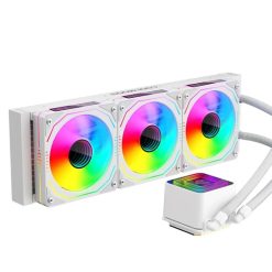 Tản nước Coolmoon 360 Glacier Trắng