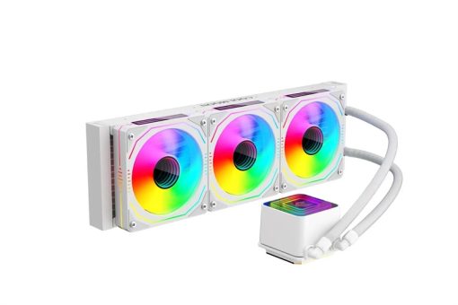 Tản nước Coolmoon 360 Glacier Trắng