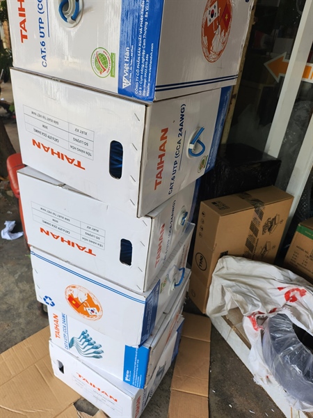 Cáp mạng CAT6 UTP CCA TAIHAN 24AWG LS-DVH – PVC - Ảnh 2