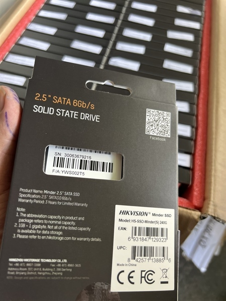 Ổ CỨNG SSD HIKVISION 240GB CHÍNH HÃNG - Ảnh 3