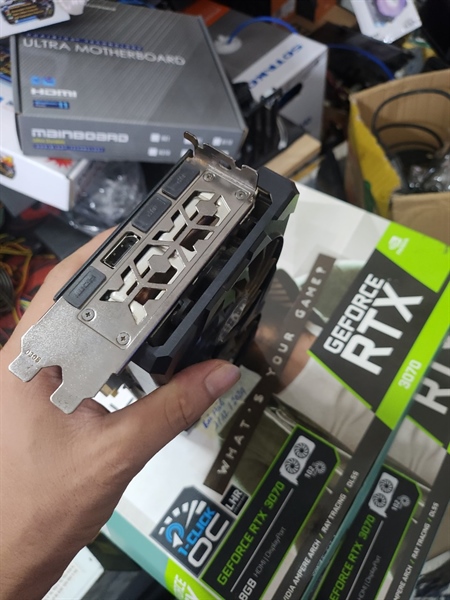 VGA GALAX GeForce RTX 3070 (1-Click OC) LHR 8GB GDDR6 256-Bit - Ảnh 3