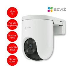 Camera WiFi EZVIZ H8C 2K 4G Quay Quét 360 độ -Giải pháp giám sát ngoài trời không cần Wi-Fi