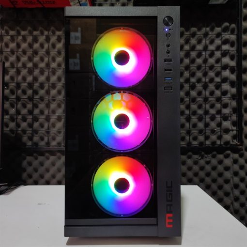 Case Gaming Magic GM-01 ( sẵn 3 fan led ) - Ảnh 3