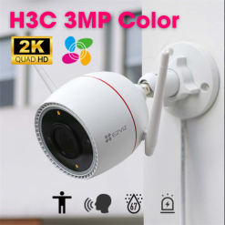 Camera WiFi thông minh ngoài trời EZVIZ H3C 2K (3MP) -Bảo vệ thông minh, giám sát 24/7