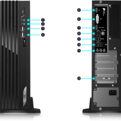 Bộ máy vi tính để bàn (PRO PC) MSI PRO DP130 B0 A5 /I3- 10105/Barebone/Wifi/BT/Đen