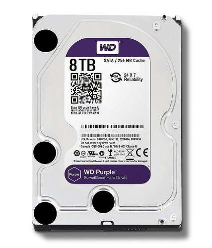 Ổ Cứng HDD WD 8TB Tím bh 2 năm