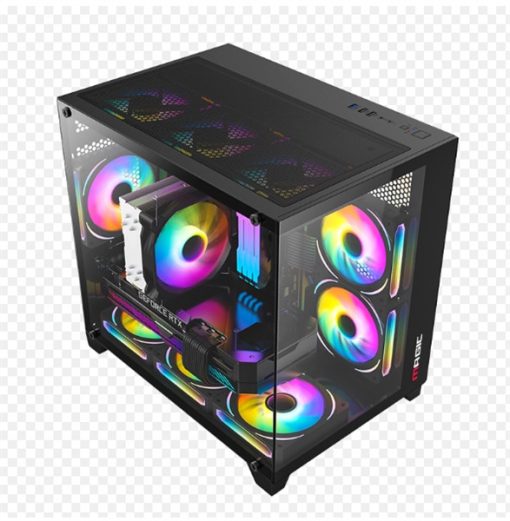 Bể cá Magic Aqua MULTRA Black (M-ATX) - Ảnh 2