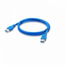Dây nối usb 2 đầu đực xanh 1,5m