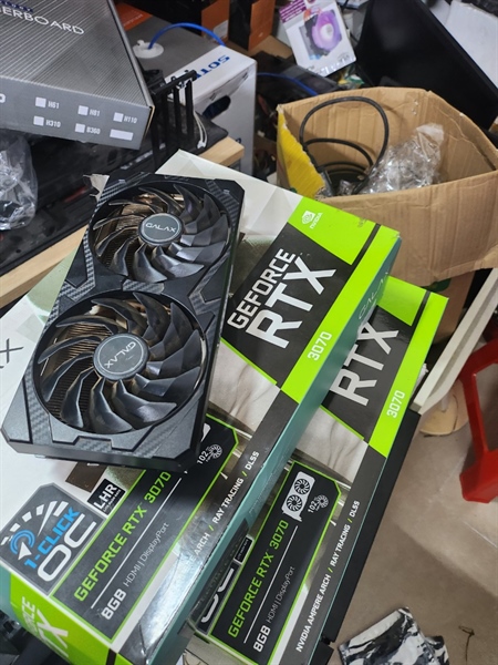 VGA GALAX GeForce RTX 3070 (1-Click OC) LHR 8GB GDDR6 256-Bit