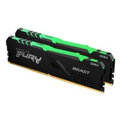 Ram 4 32G/3200 Kingston Hyperx Fury Beast RGB 1x32G (EAN 740617319125) (KF432C16BBA/32) BH 36T