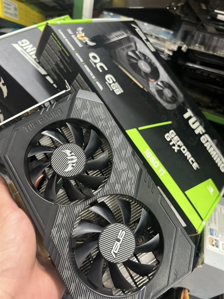 VGA ASUS TUF Gaming GeForce GTX 1660 Ti EVO 6GB GDDR6 - Ảnh 2