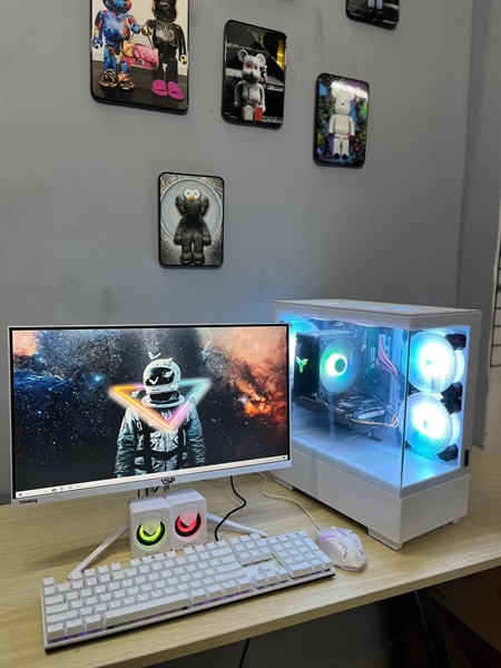 Thùng máy Case MAGIC A-03 Trắng | Không Fan - Ảnh 2