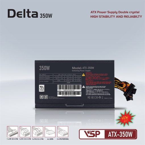 Nguồn vsp Delta p350 350w cst
