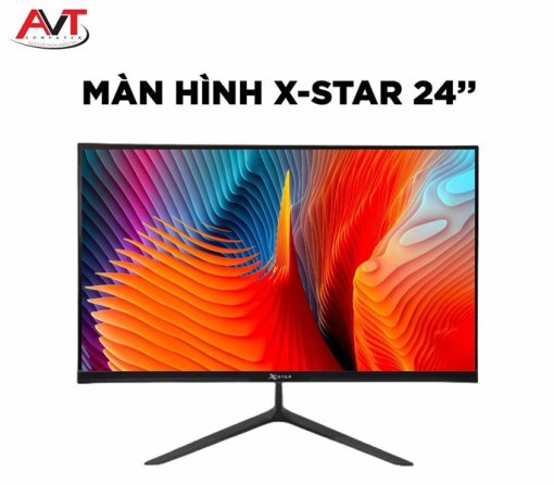Màn hình X-STAR S2411 24 inch tấm nền IPS chân V xịn xò - Ảnh 2