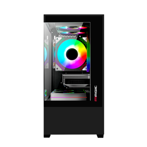 CASE MAGIC MIX BLACK (M-ATX) - Ảnh 2