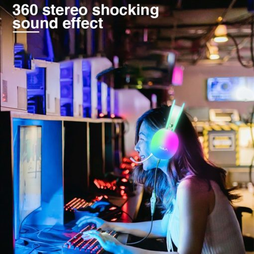 Tai Nghe Gaming Aula S505 7.1 Led RGB - Ảnh 5