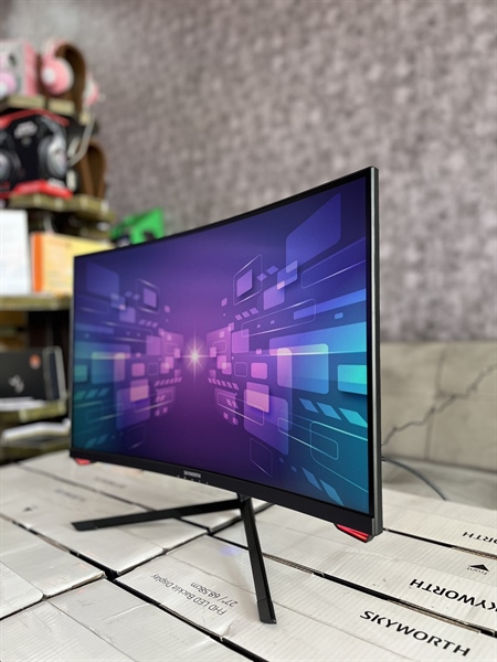 Màn hình máy tính cong SKYWORTH C27G1H 27inch FullHD 165Hz VA - Ảnh 3