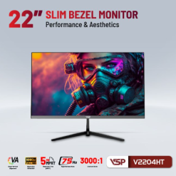 MÀN HÌNH PHẲNG LED VSP V2204HT - FULL HD