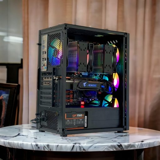 CASE MAGIC LUXURY FULL TOWER BLACK 4 FAN (E-ATX) - Ảnh 2