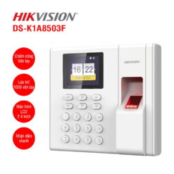 Máy chấm công vân tay Hikvision DS-K1A8503F
