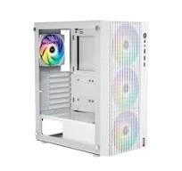 Thùng máy Case Magic Luxury - White | Kèm sẵn 4 fan