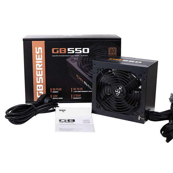 NGUỒN MÁY TÍNH AIGO GB550 – 550W