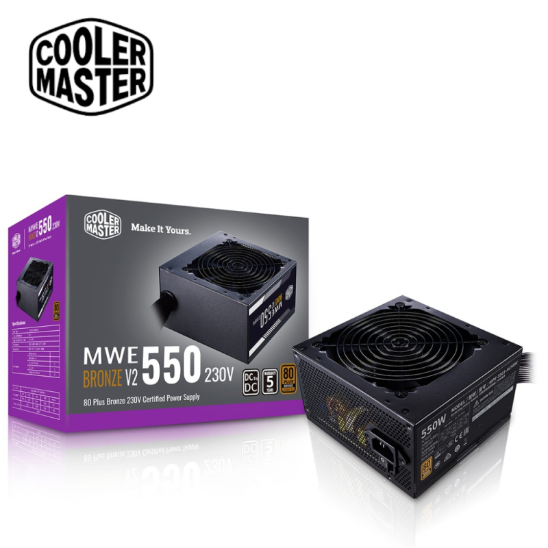 Nguồn Cooler master MWE 550W BRONZE V2 230V