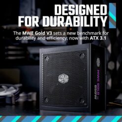 Nguồn Máy Tính COOLER MASTER MWE GOLD V3 850 ATX 3.1 Fully modular