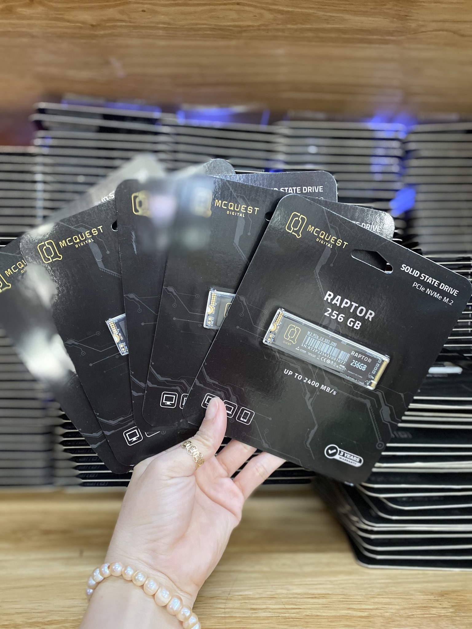 SSD McQuest Raptor 256GB M2
