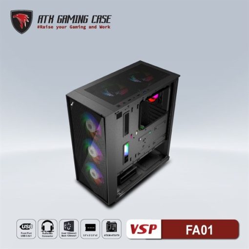 Case Vsp Gaming FA01 full atx x99 dual - Ảnh 5