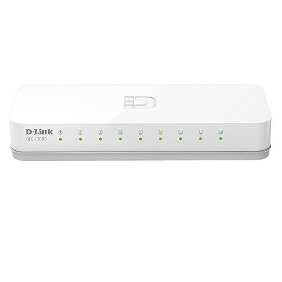 SWITCH 8 PORT D-LINK DES-1008C