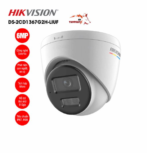 Camera IP HIKVISION DS-2CD1367G2H-LIUF