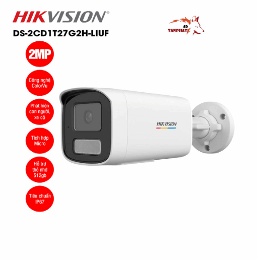 Camera HIKVISION DS-2CD1T27G2H-LIUF