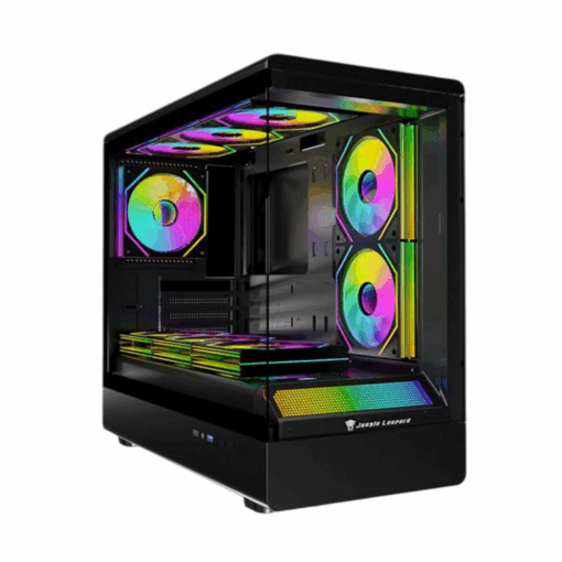 Thùng máy Case Leopard MS-01 RGB | Đen, không kèm fan - Ảnh 4