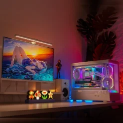 Thùng máy Case Leopard MS-01 RGB Trắng