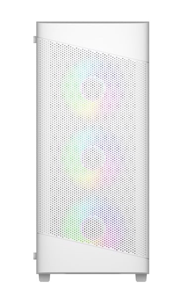 Case Gaming Magic GM-02 White ( sẵn 3 fan led ) - Ảnh 3