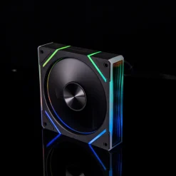 Fan Leopard V1 ARGB - Fan case trắng- đen-xuôi-ngược
