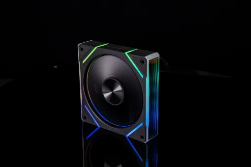 Fan Leopard V1 ARGB - Fan case trắng- đen-xuôi-ngược