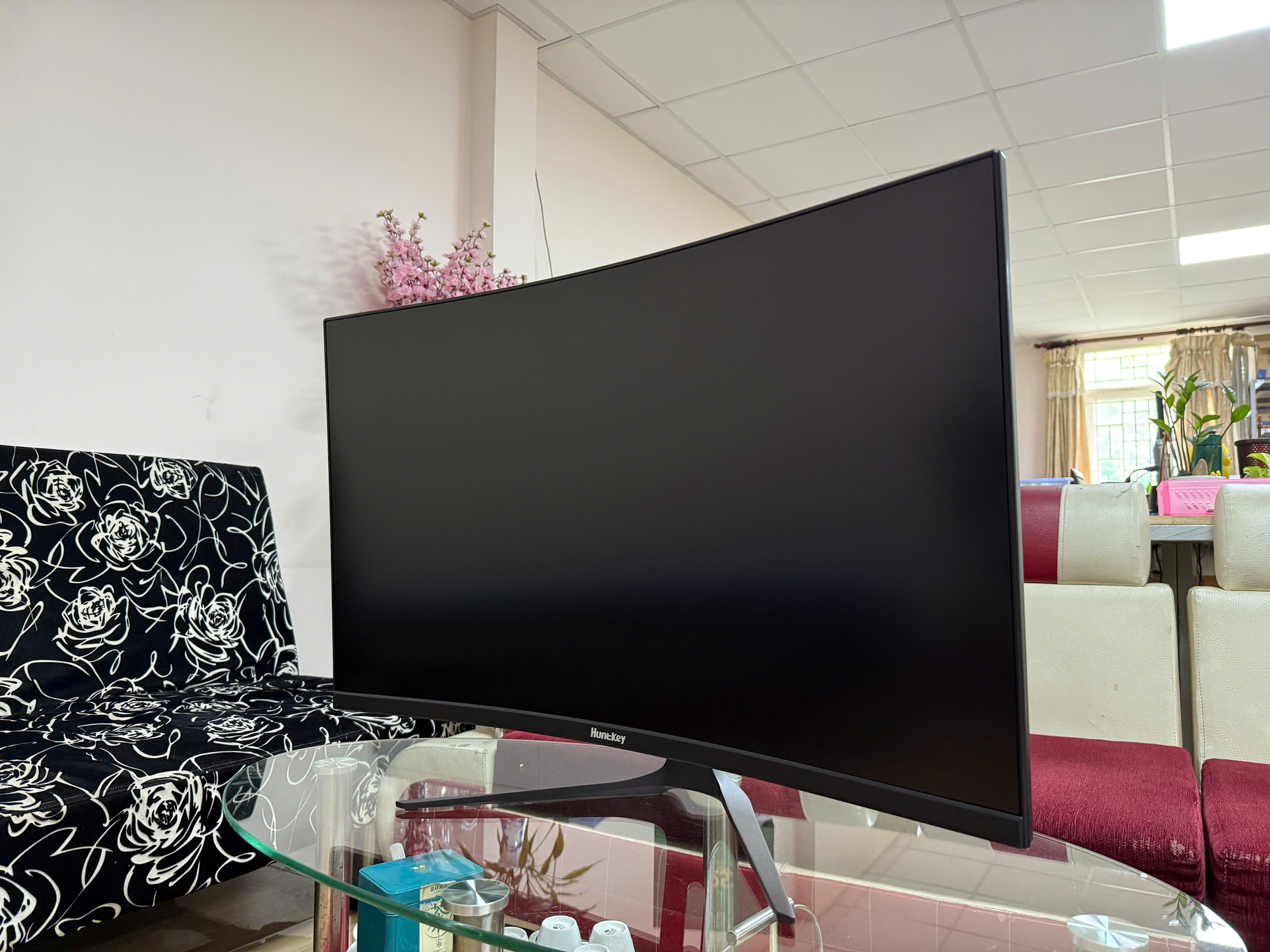 Màn hình 32 inch cong Huntkey LCD 32" G3239C mới chính hãng