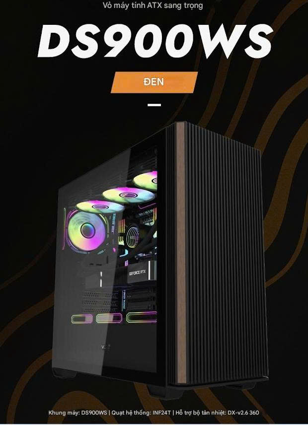 Vỏ Case Darkflash DS900WS Black
