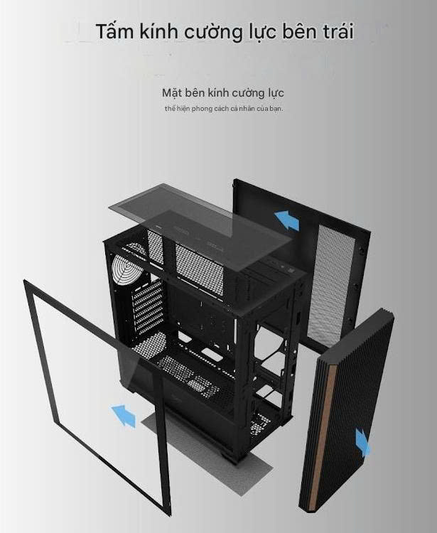 Vỏ Case Darkflash DS900WS Black